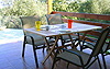 Dining table on the terrace