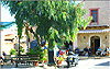 Prines: Village square in front of Taverna Giannikos